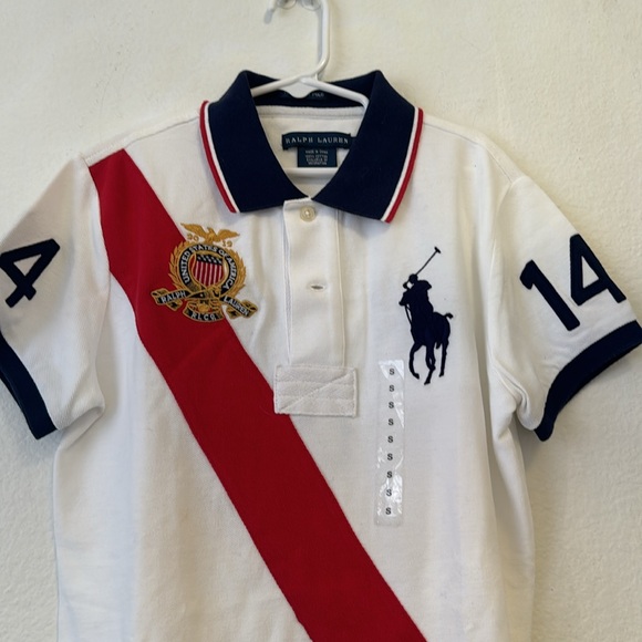POLO RALPH LAUREN USA CREST POLO NWT - Picture 8 of 8